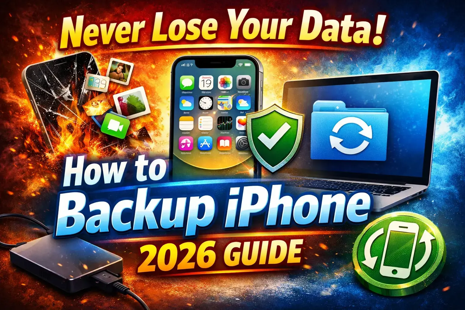 how to backup iphone